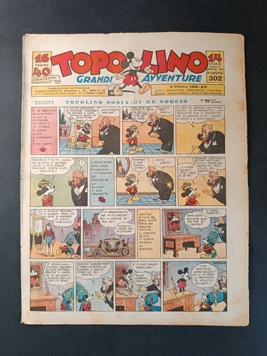 Fumetto topolino grandi - topolino,