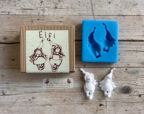 Stampo elfi silicone - in,