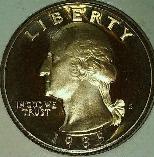 1985 washington quarter - 1985-s,