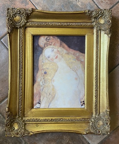 Klimt adamo eva stampa - klimt,