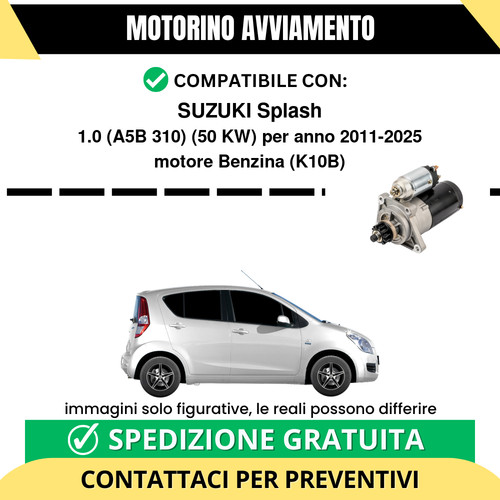 Motorino avviamento suzuki - motorino,