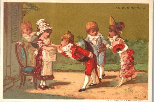 Chromos bon marche - au,