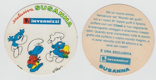 Adesivo puffi esclusiva - puffi,