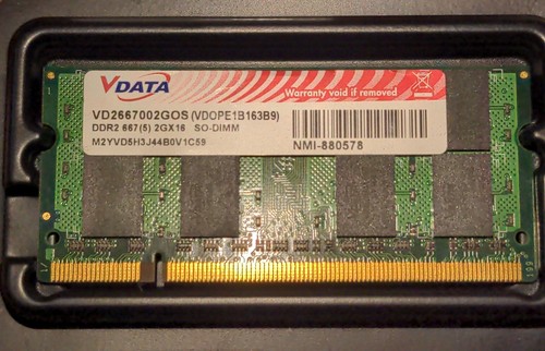 Ram ddr2 667mhz 2gb