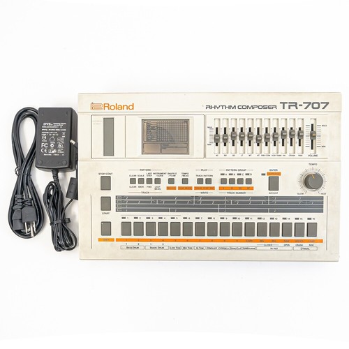 Roland 707 drum machine con - roland,