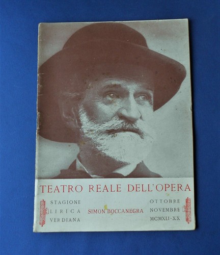 Libretto opera lirica 1941 - lirica,