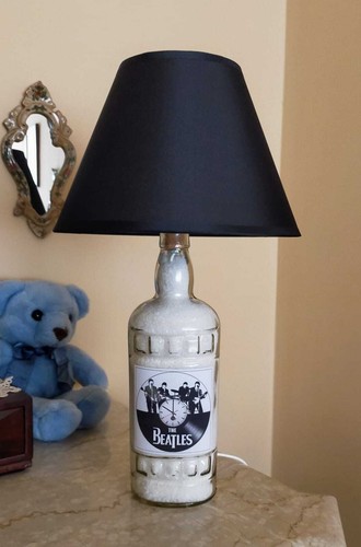 Lampada bottiglia vintage anni - lampada,