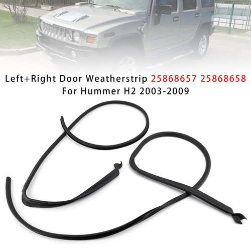 Left right door weatherstrip - left+right,
