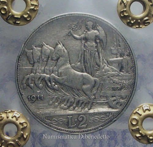 Vittorio emanuele iii 2 lire - vittorio,