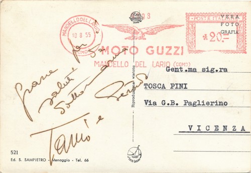 Italia 1955 cartolina - italia,