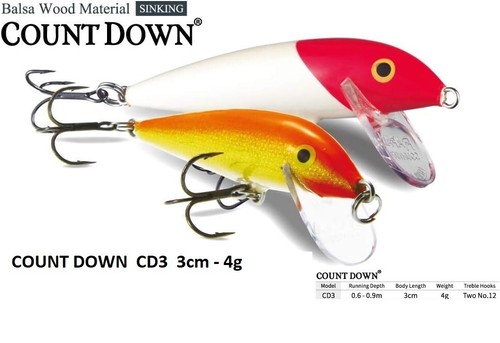 Artificiali rapala countdown - rapala,