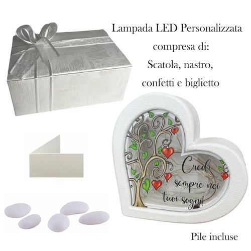 Bomboniera lampada albero - lampada,