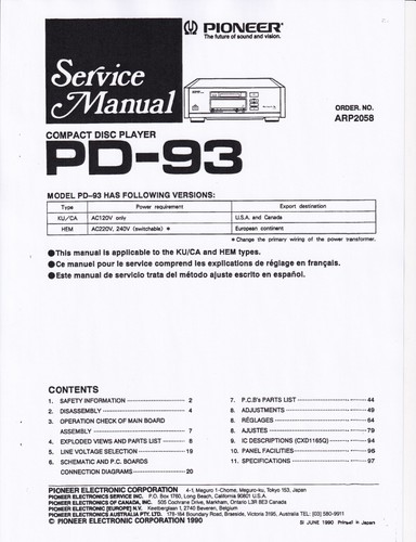 Servizio manuale istruzioni - manuale,