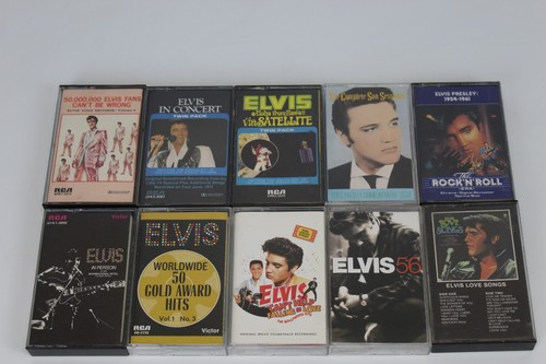 Elvis presley lot 10 - lot, of
