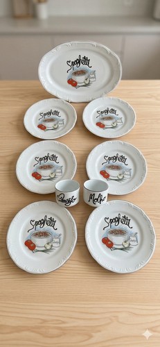Set spaghetti porcellana