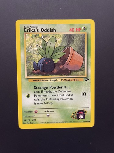 Pokemon erika oddish - erika's,