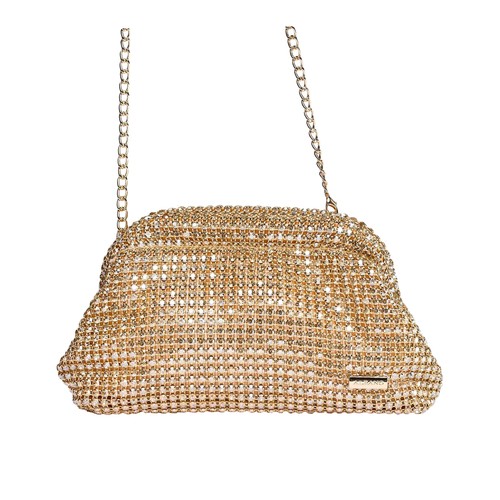 Albano 2002 borsa strass - borsa, oro