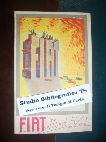 Brochure depliant fiat mod - brochure, /