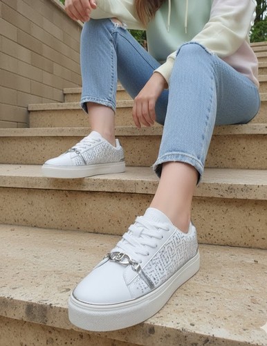 Sneakers donna bianche liu - sneakers, jo