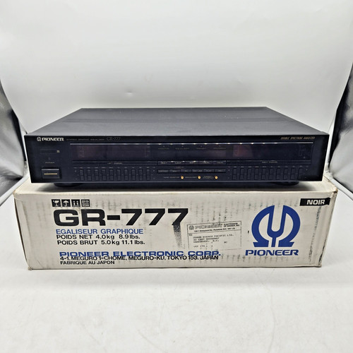 Pioneer 777 stereo graphic - stereo,