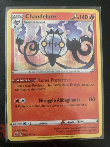 Carta pokemon chandelure - pokemon,
