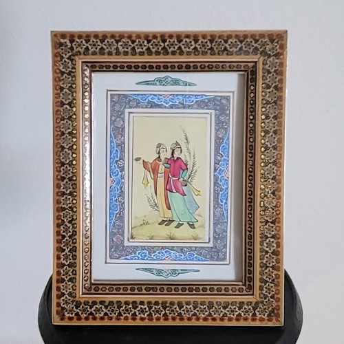 Miniatura persiana dipinta - , a