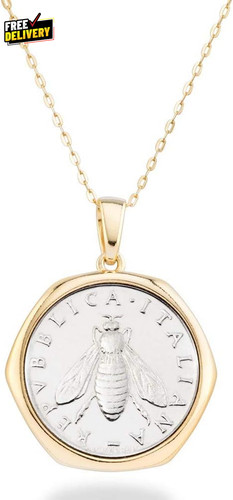 Medaglione moneta italiana - , oro