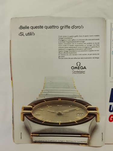 Pubblicita orologio omega - pubblicita',