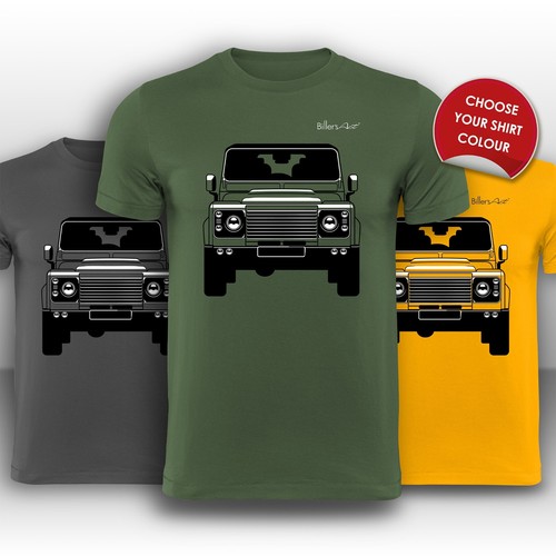Shirt land rover defender - t-shirt,
