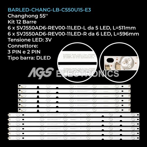 Kit barre strip - strip, tv