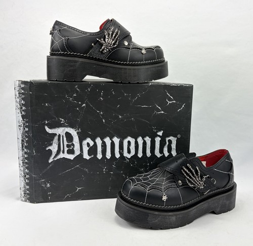 Scarpe oxford demonia goth - scarpe,