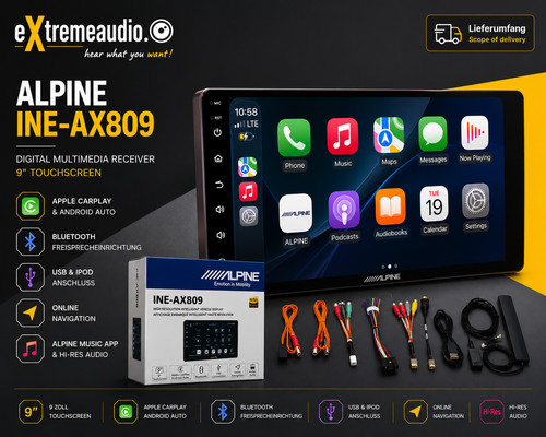 Alpine ine ax809 ricevitore - alpine,