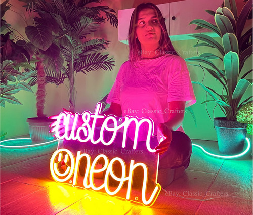 Custom neon sign personalised - neon,