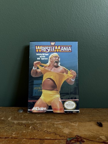Gioco vintage wwf - vintage, wrestlemania