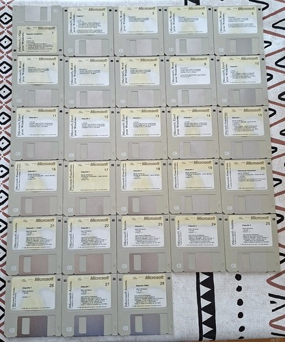 Disquettes microsoft - 28, 3.5"