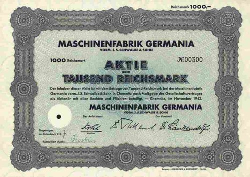 Maschinenfabrik germania s - germania,