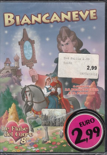 Biancaneve fiabe del cuore - biancaneve,