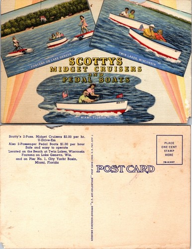 Cartolina scottys midget - scottys,