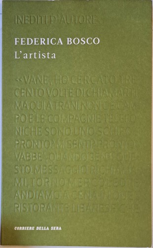 Artista federica bosco - l'artista,
