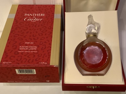 Cartier flacon cristal