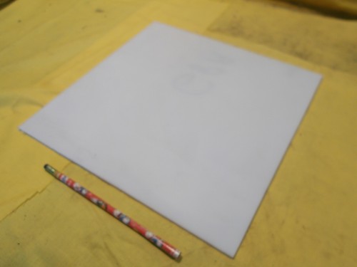 Foglio acrilico bianco - foglio,