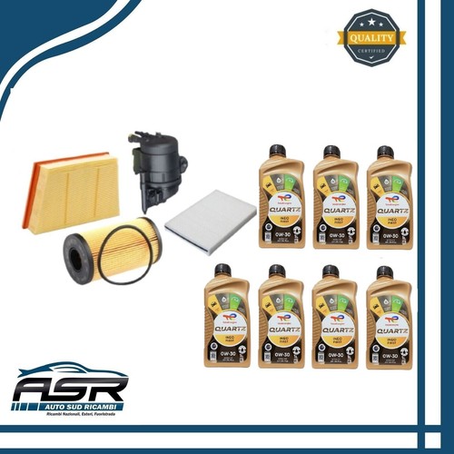 Kit tagliando filtri 0w30 - tagliando, 7lt