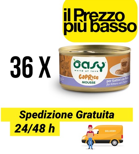 Scatolette oasy gatto - scatolette,
