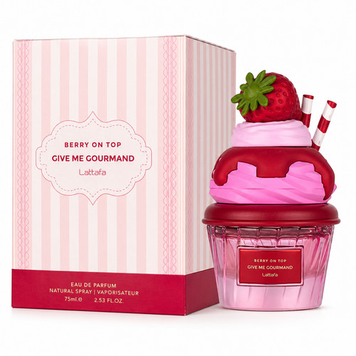 Lattafa berry top give me - berry, on