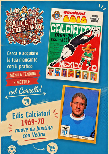 Edis calciatori 1969 nuove - edis,