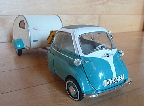 Revell blu bianco bmw isetta - blu/bianco,