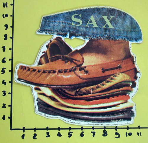 Sax scarpe adesivo - scarpe,