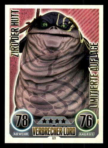 Ziro der hutt force attax - attax, star