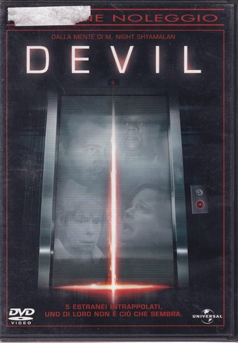 Devil dvd night - devil, shyamalan