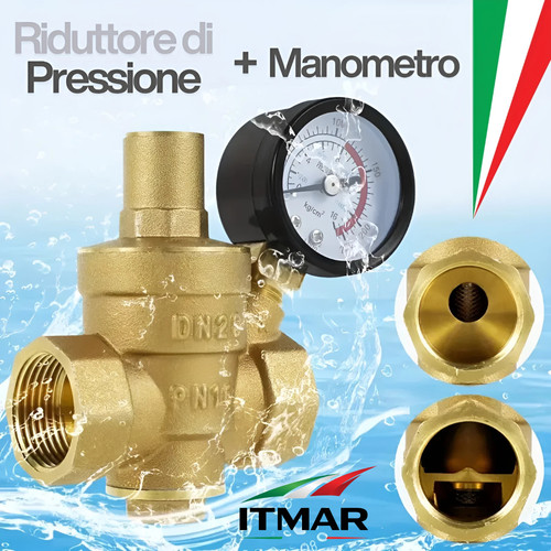 Riduttore pressione acqua - di,